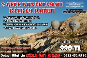 2 gece balon 990 tl